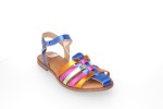 8030 Azul Multi · Sandalia plana